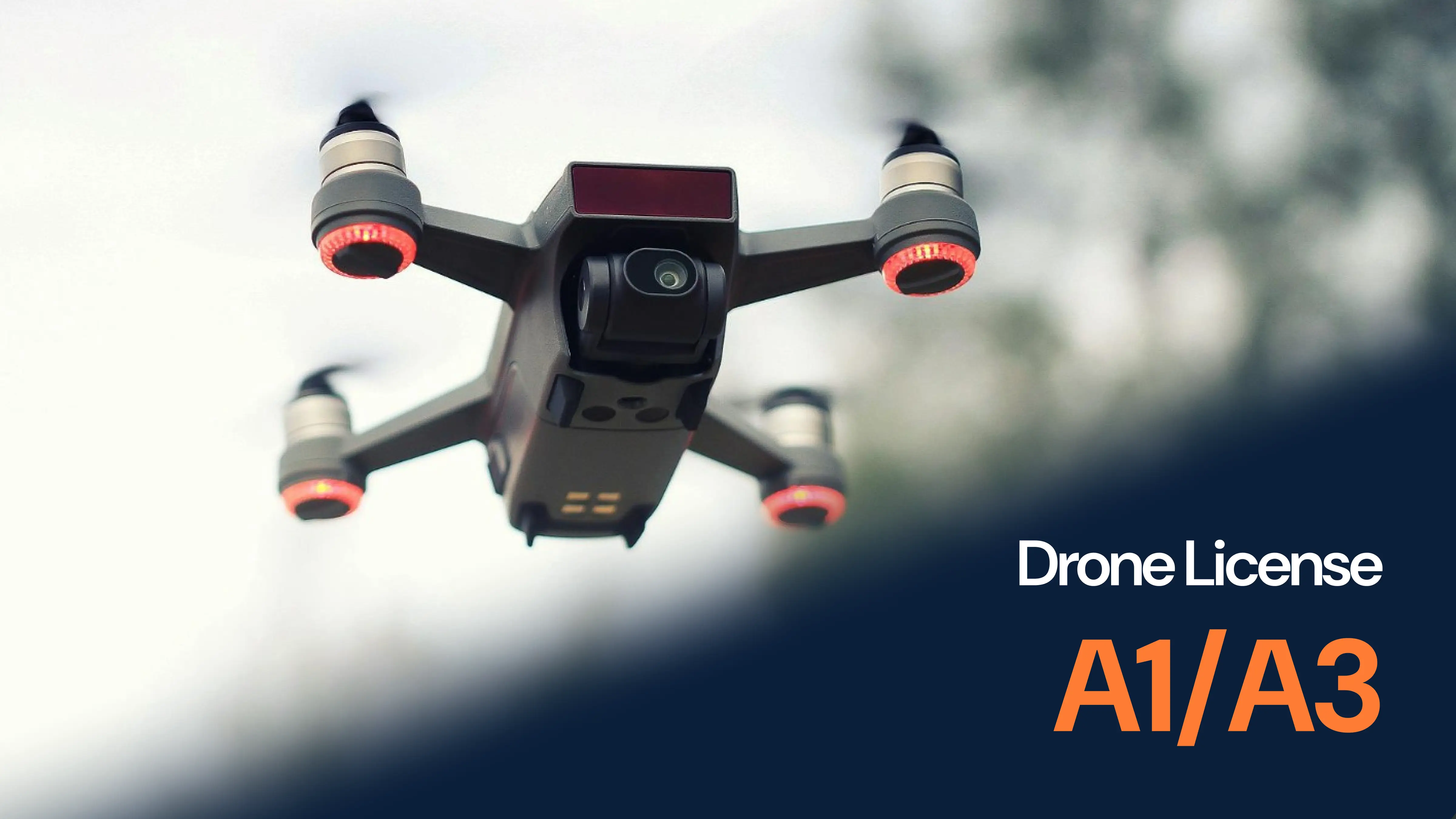 Licencia de drones A1/A3