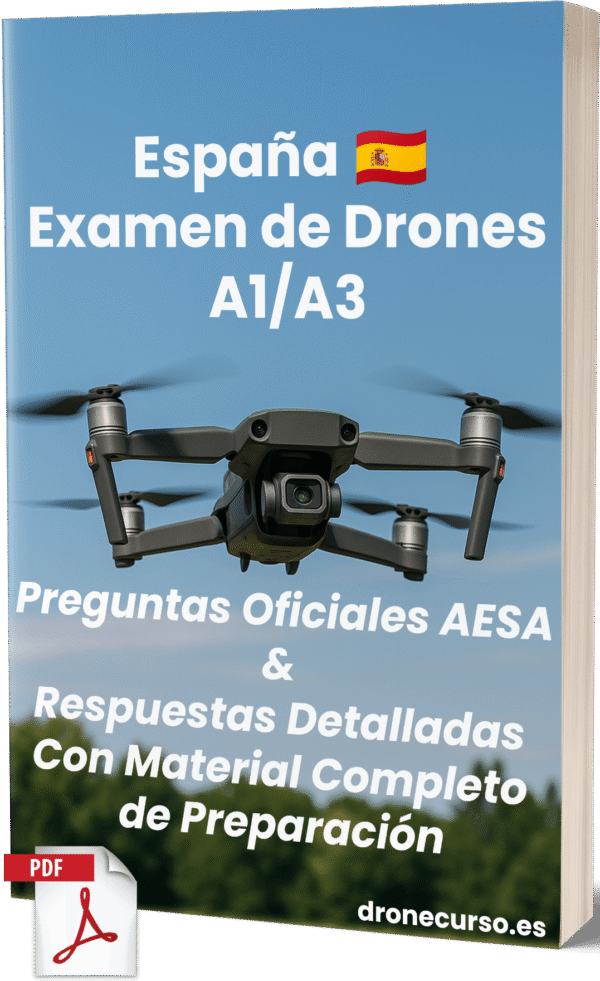 Respuestas correctas para el examen de drones A1/A3 en España – preguntas oficiales AESA 2025