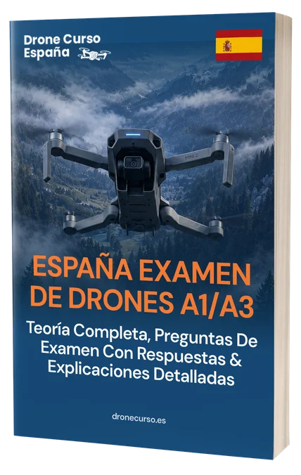 Examen de Drones A1/A3 España – Teoría completa, 500+ preguntas tipo examen con respuestas y explicaciones detalladas